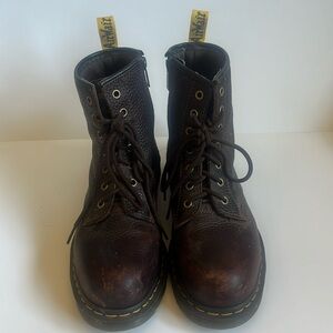 Burgundy Dr. Martens
